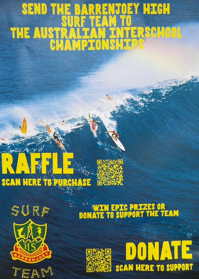 Barrenjoey High School surfing